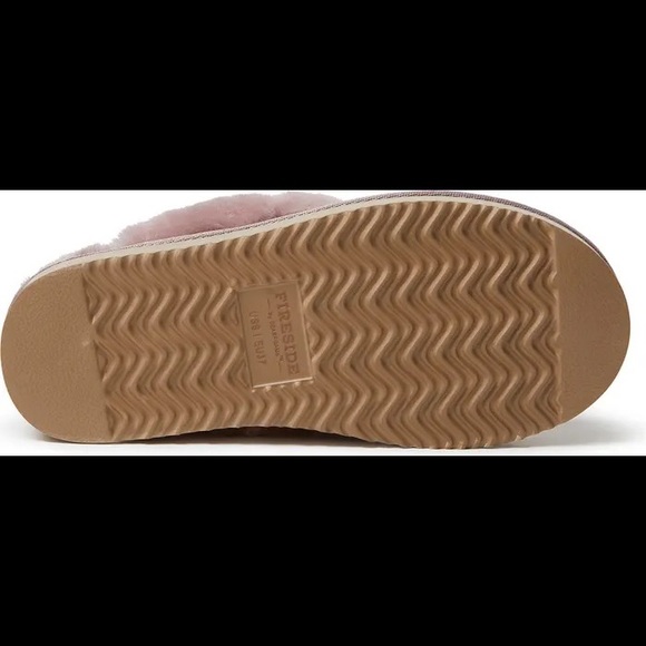 Women's Sydney Water Resistant Genuine Shearling Scuff Slippers - Picture 8 of 8